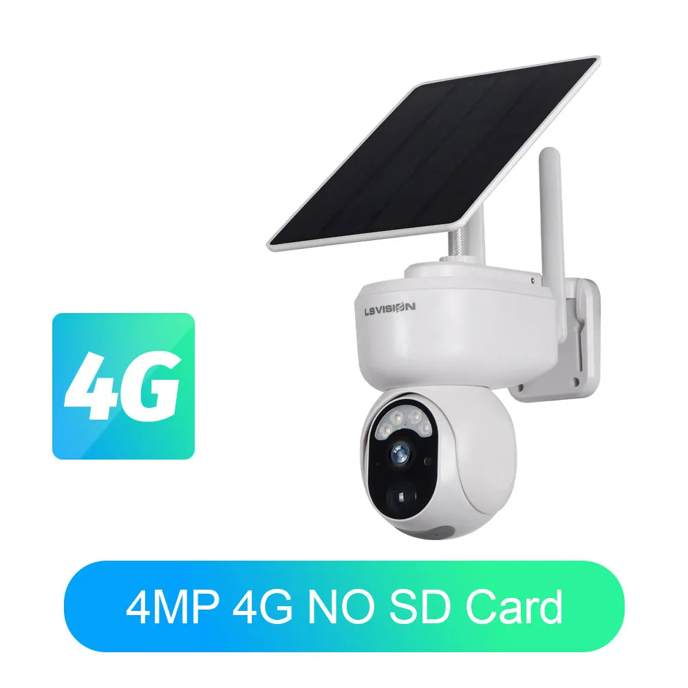 2K 4G Solar Überwachungskamera Outdoor PTZ WLAN
