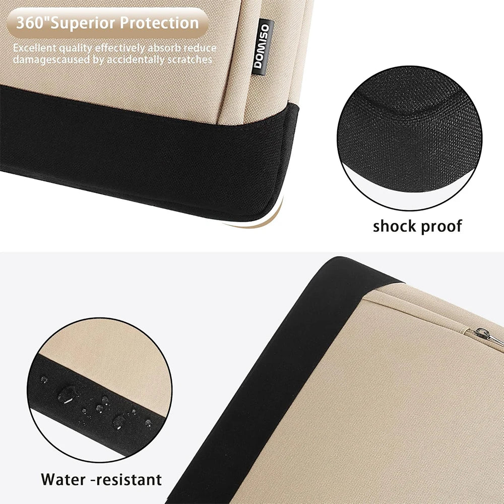 Wasserfeste Laptop-Hülle mit Schultergurt