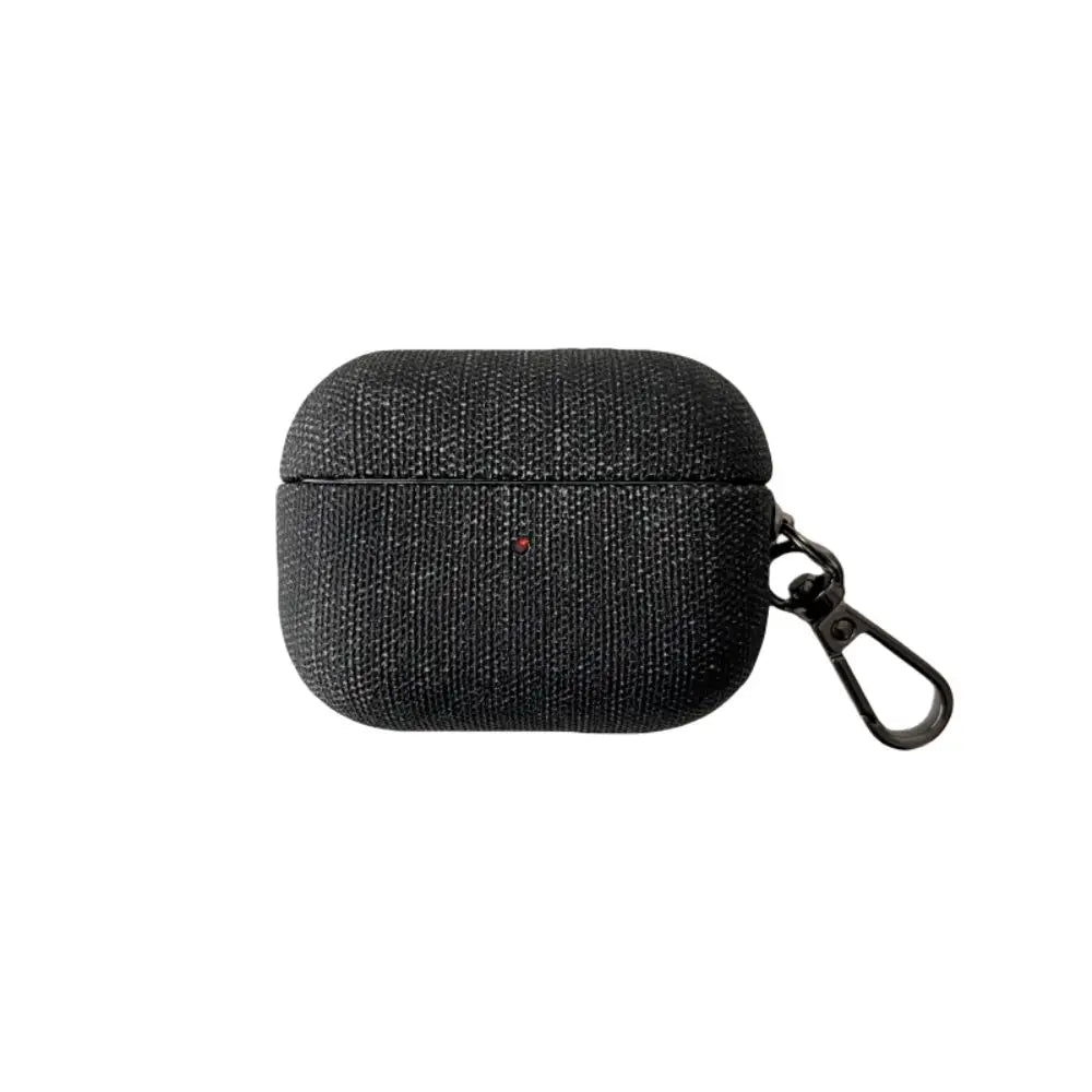 Hülle für AirPods Pro 3–4 Stoffmuster Luxusschutzhülle