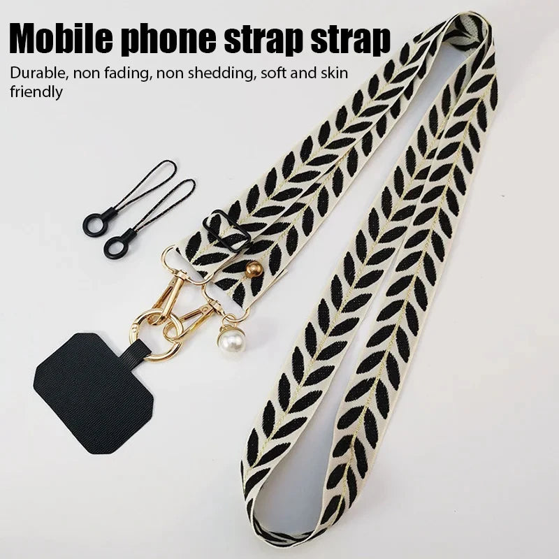 Verstellbares langes Handy Lanyard mit Clip