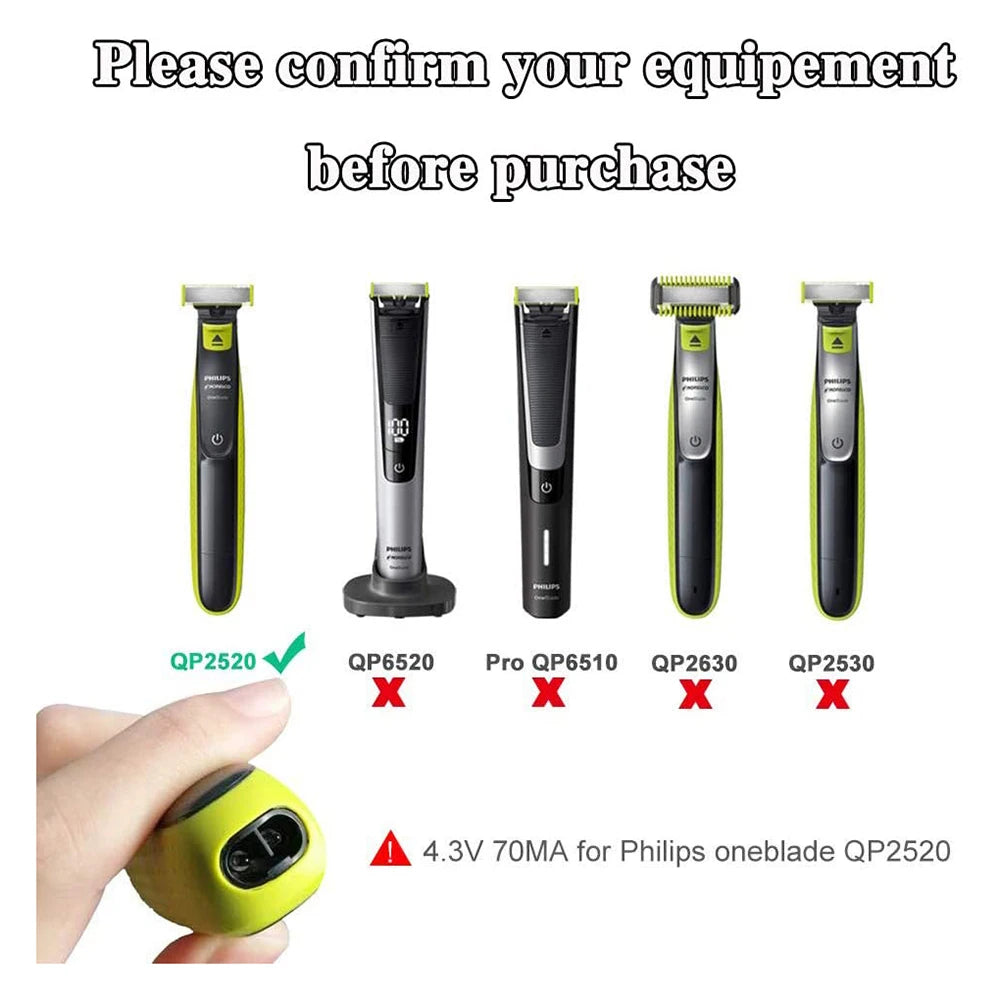 4,3 V USB Ladegerät für Philips Norelco