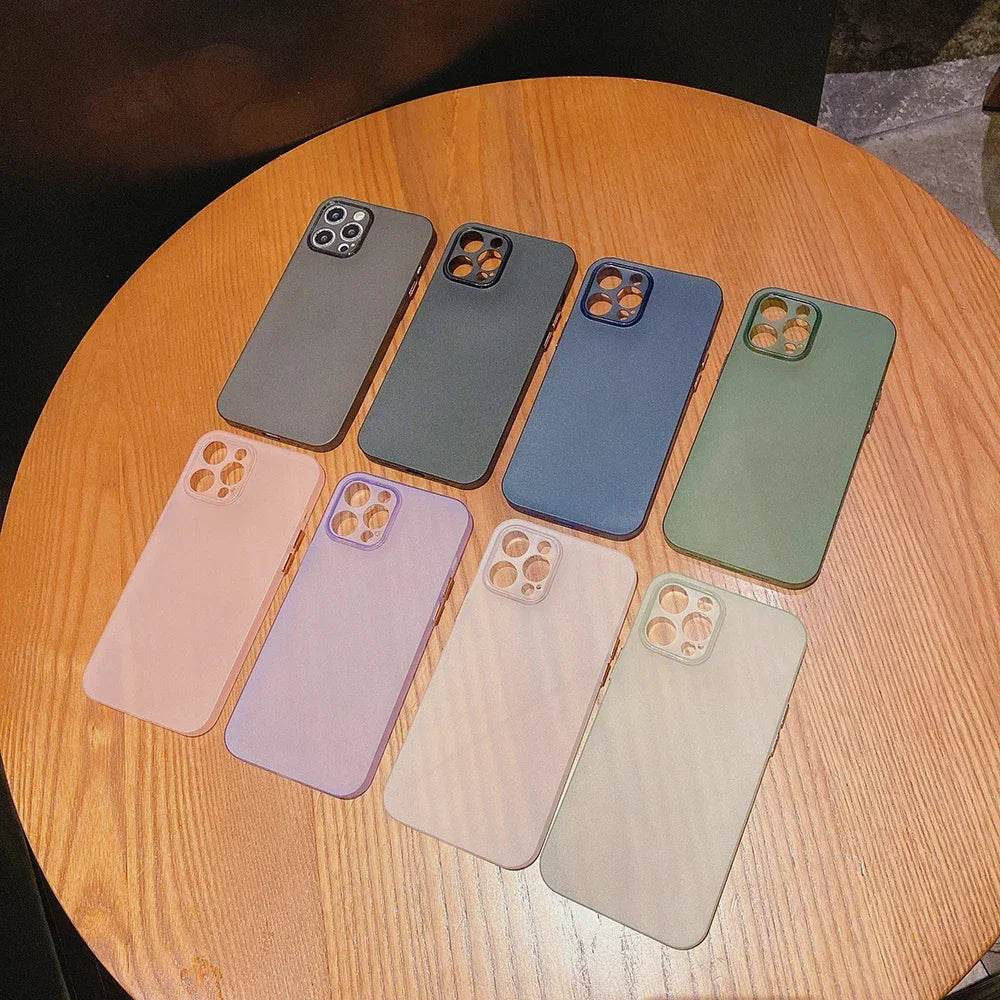 Ultradünne matte TPU-Hülle für iPhone 17 Serie