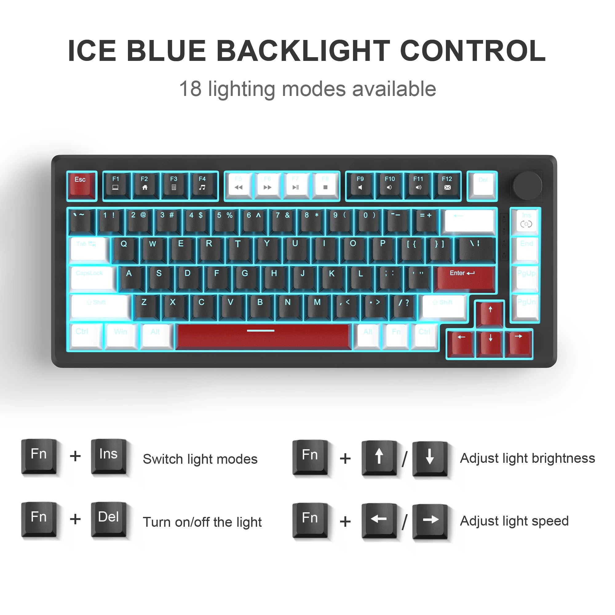MageGee 75% Mechanische Gaming Tastatur