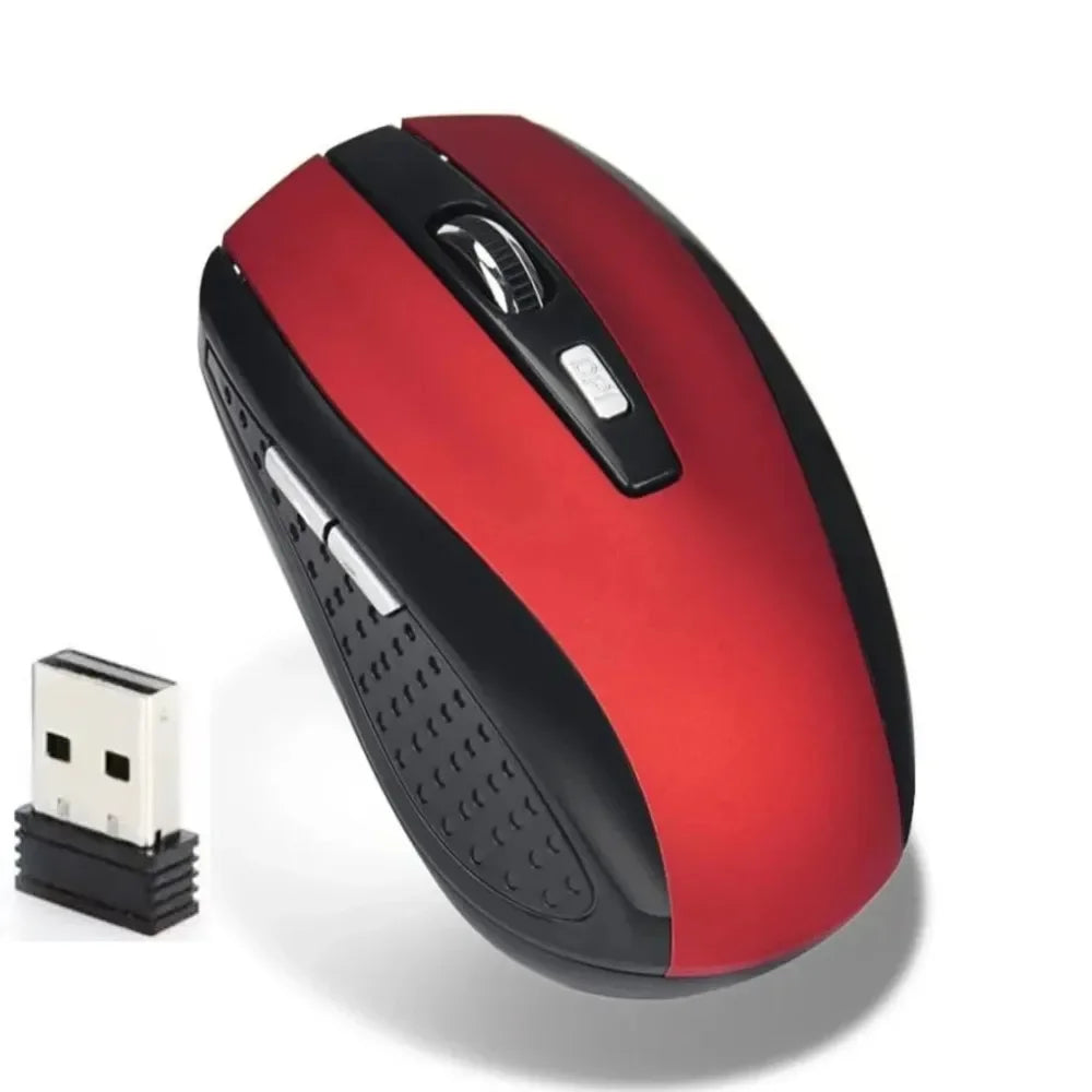 Kabellose USB-Gaming-Maus 6 Tasten Verstellbar Für PC