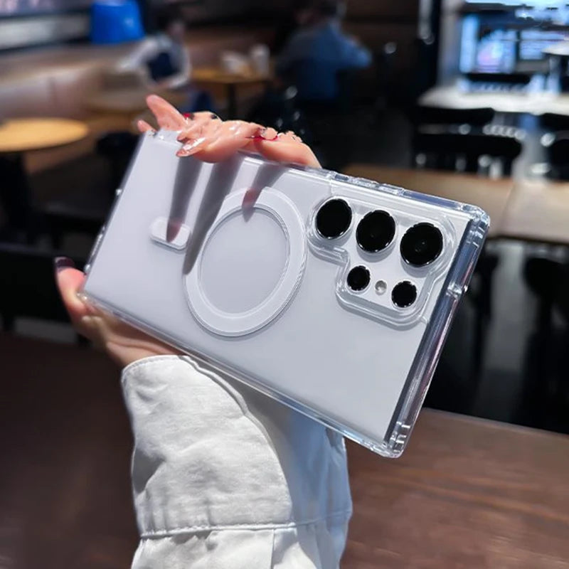 Original Magnetische Magsafe für Hülle Samsung Galaxy