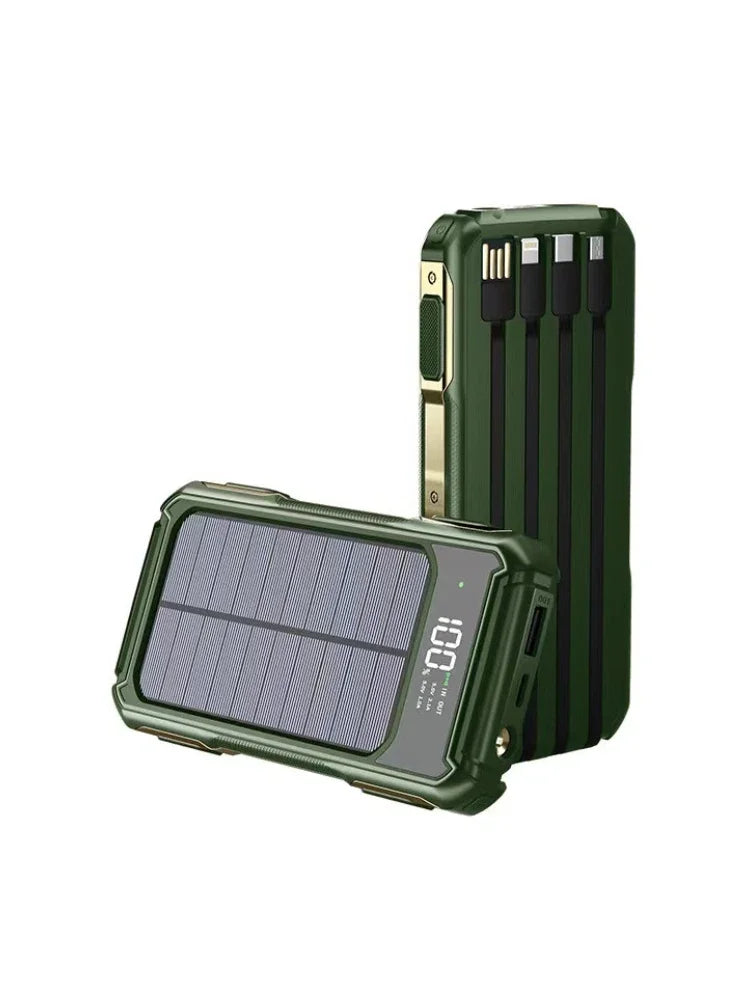 Solar Powerbank 20000mAh 4-fach USB Ladegerät