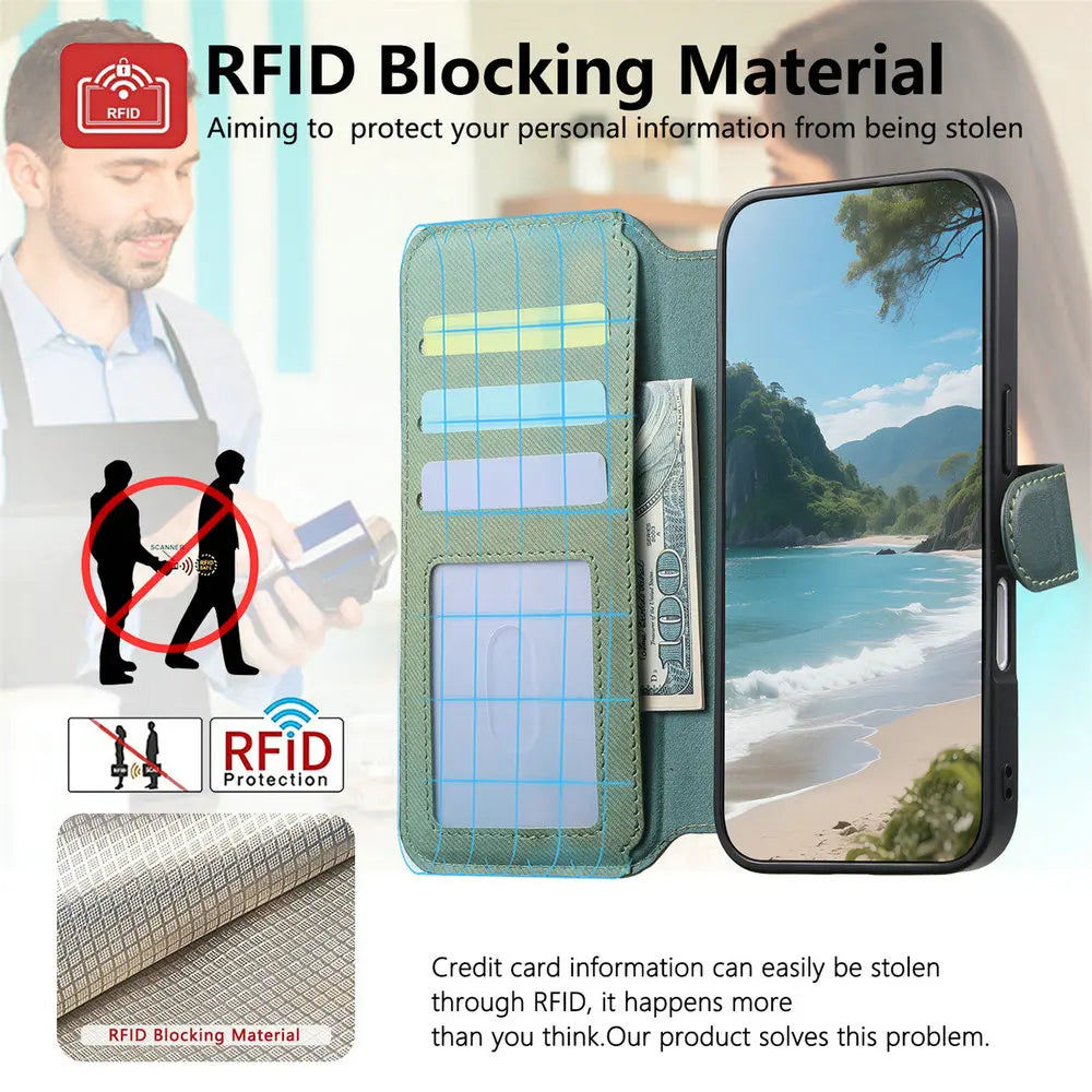 Flip Lederetui für Poco F7 5G 2025