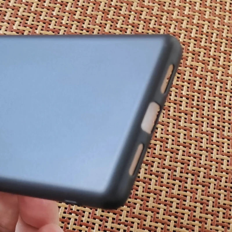 TPU Silikon Hülle Pixel 7 Pro Matt Schwarz