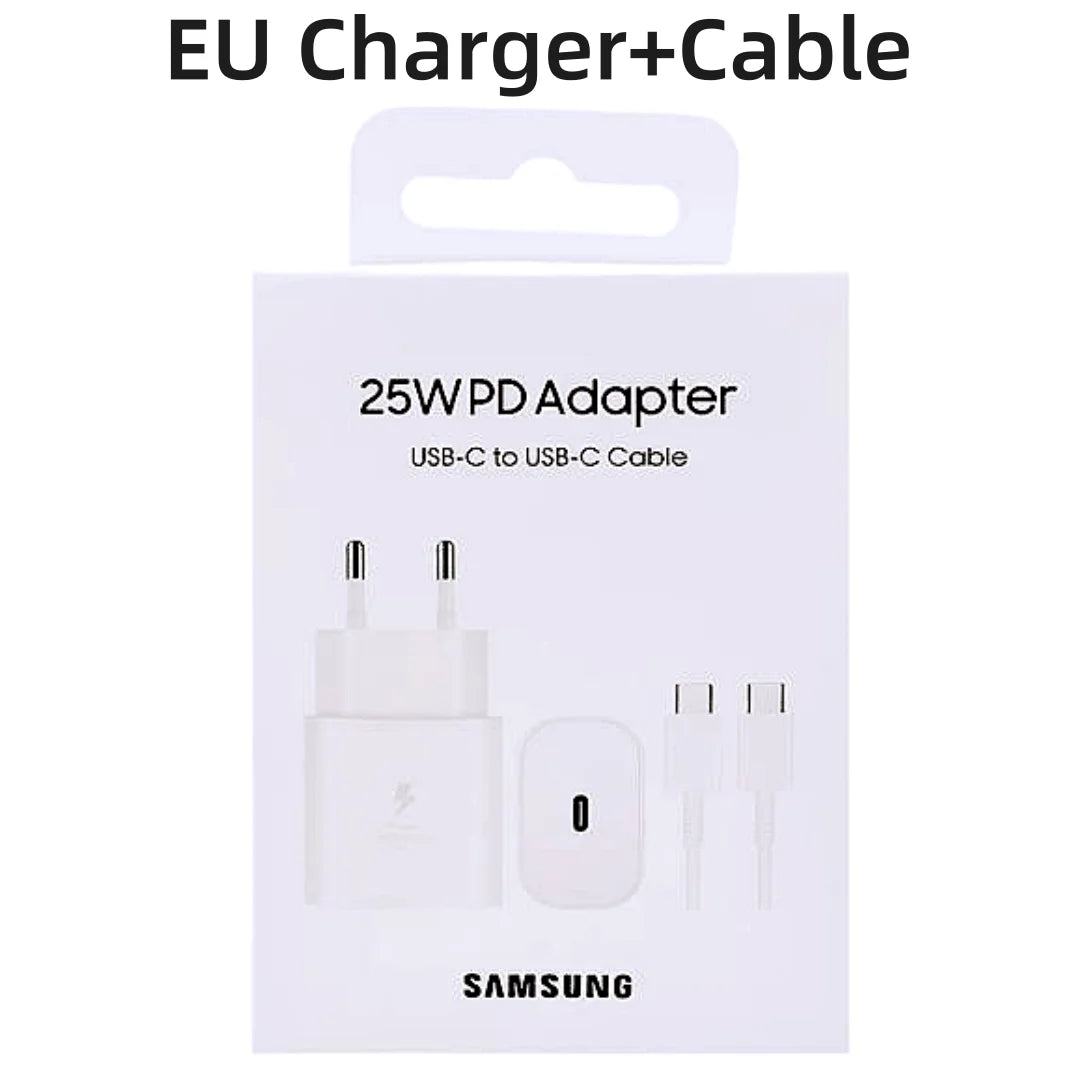 25W Schnellladegerät EU Adapter