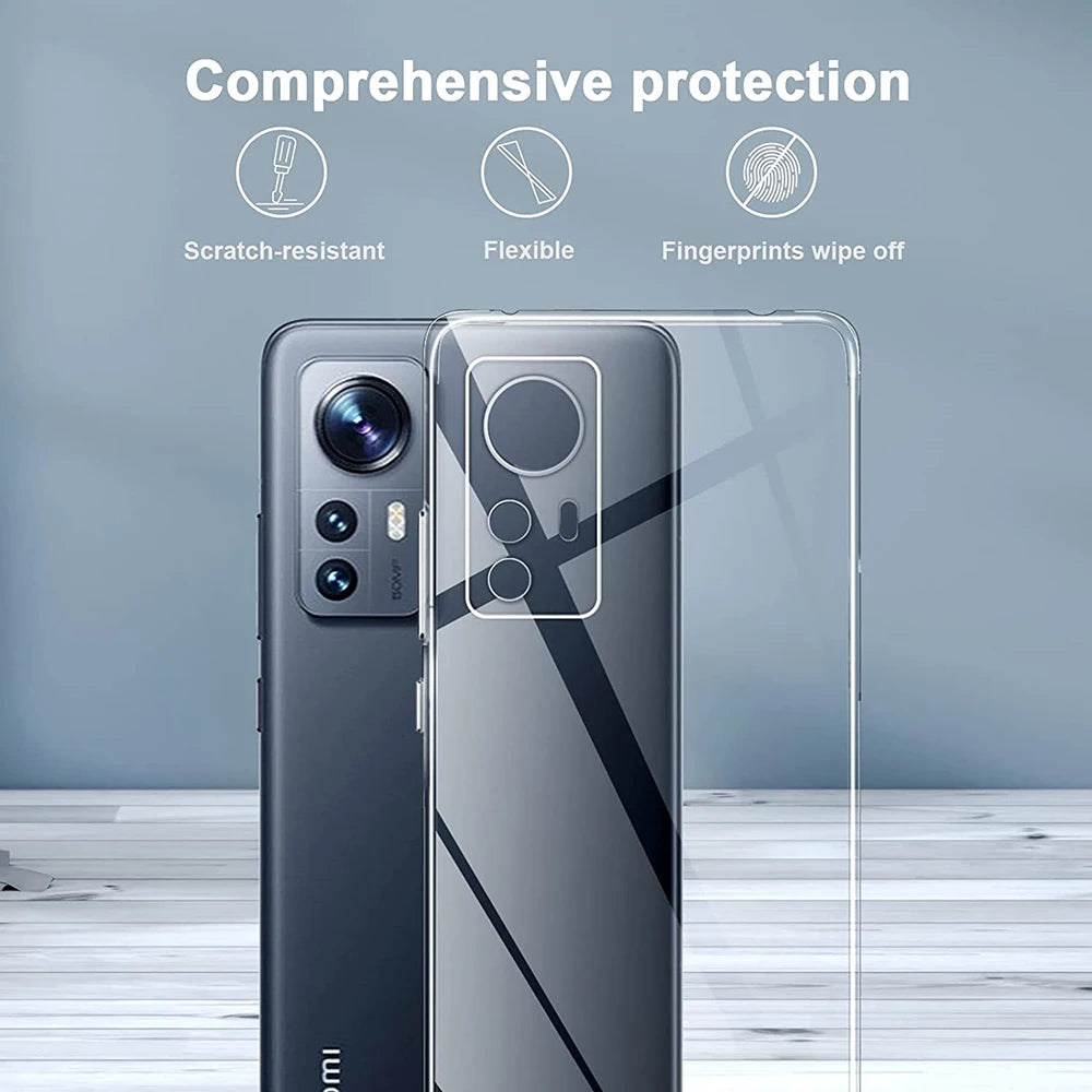 Luxus Klar Silikonhülle Xiaomi Mi 11/12