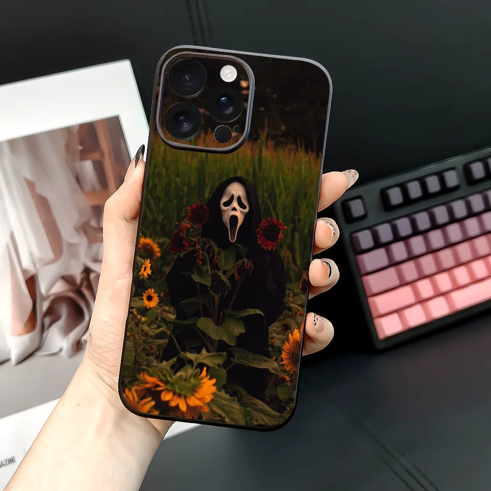 Scream Film Hülle iPhone 16 TPU weich hautfreundlich