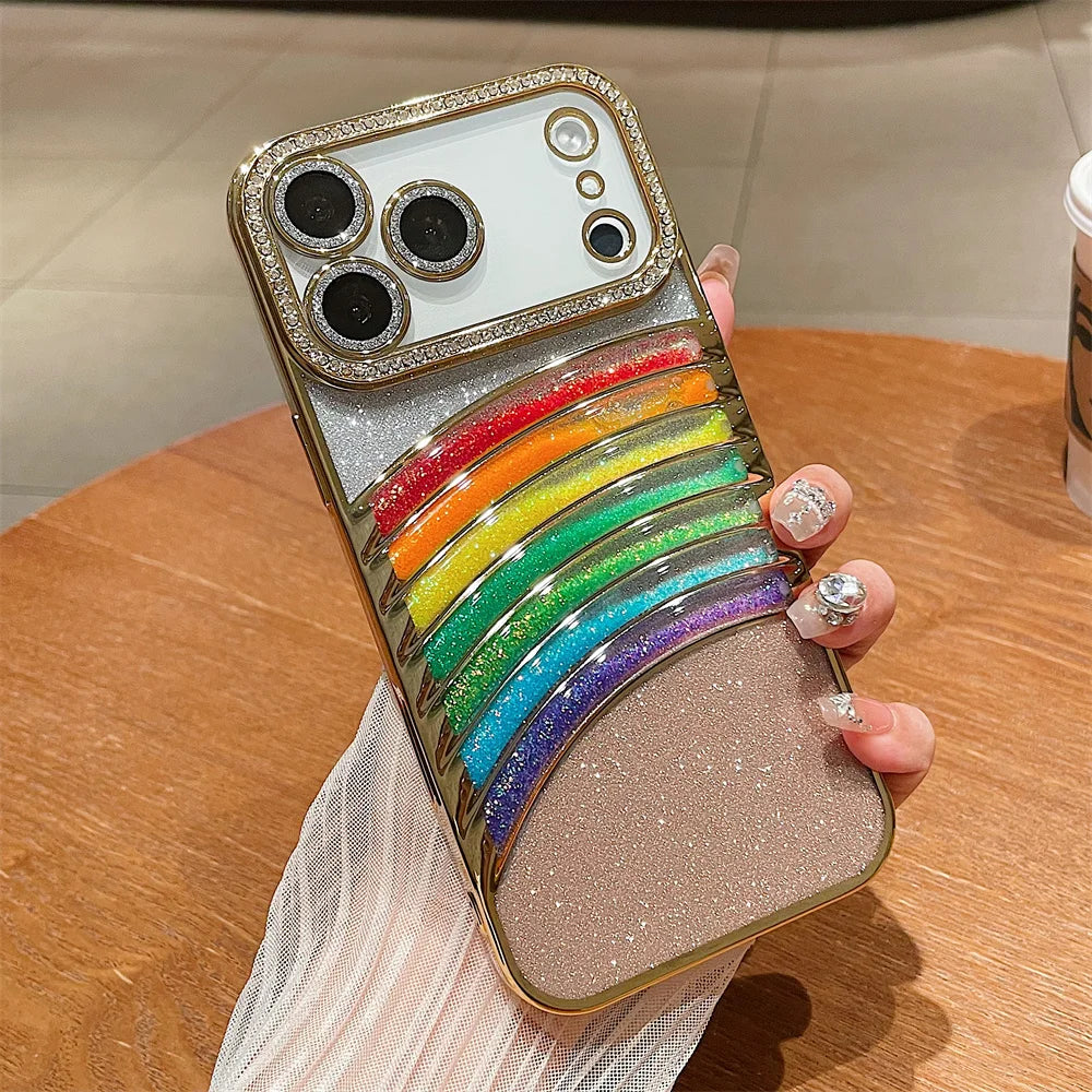 Glitzer Diamond Quicksand Hülle für iPhone 17 Air