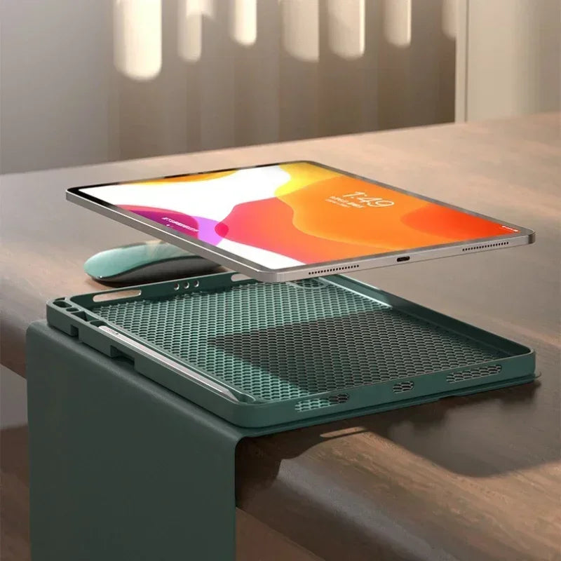 Kabellose Tastatur mit Maus für iPad Hülle