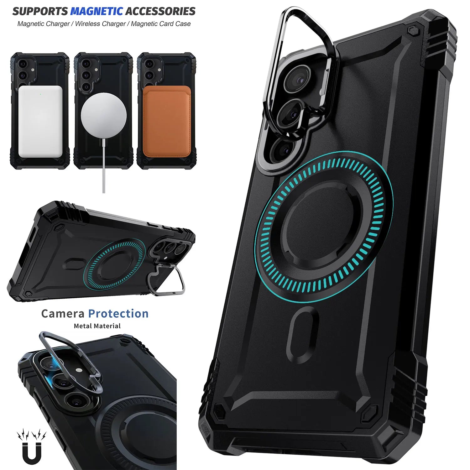 Samsung Galaxy S25+ Robuste Hülle Magnet