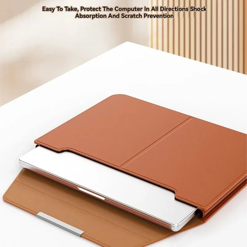 Personalisierte Leder Laptop-Hülle 13–15 Zoll