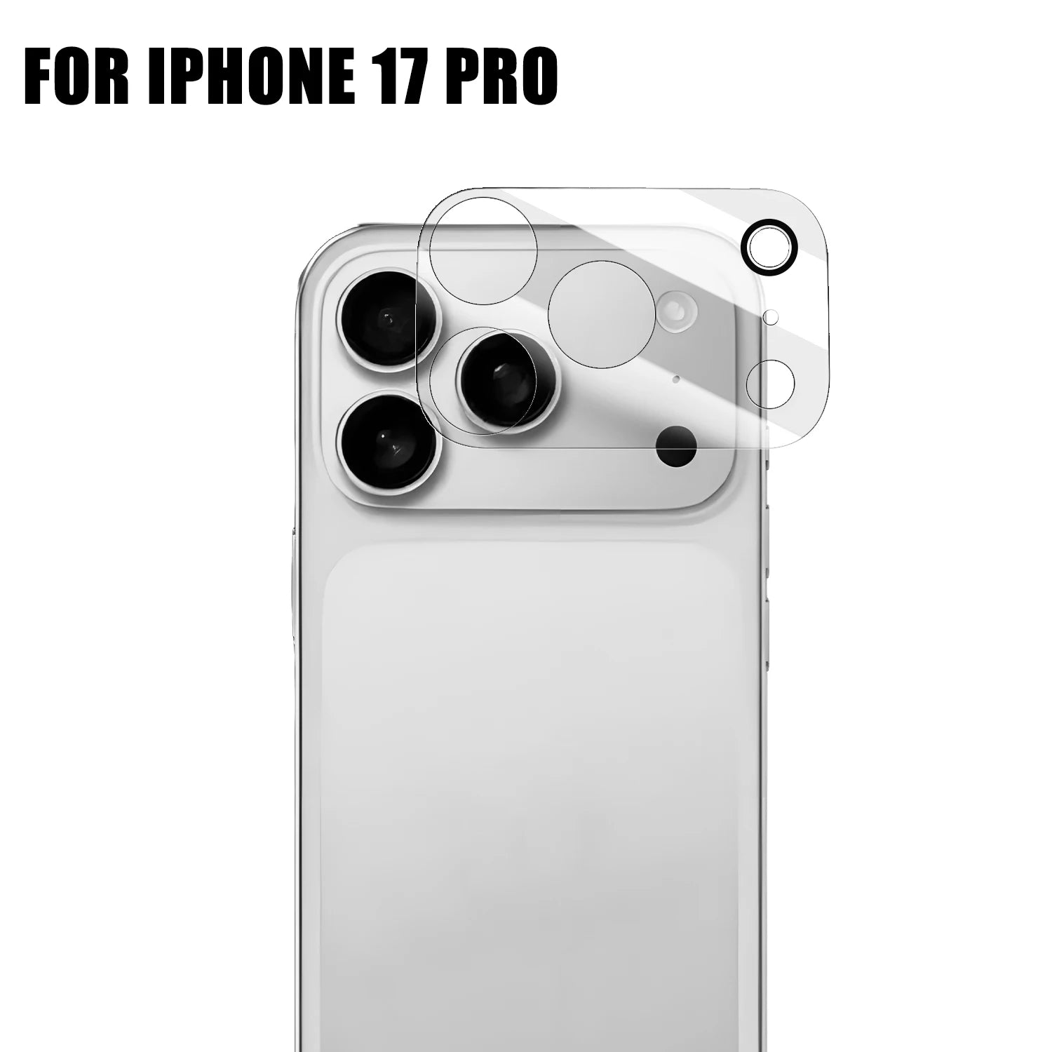 Camera lens protector glass for iPhone 17 Pro Max