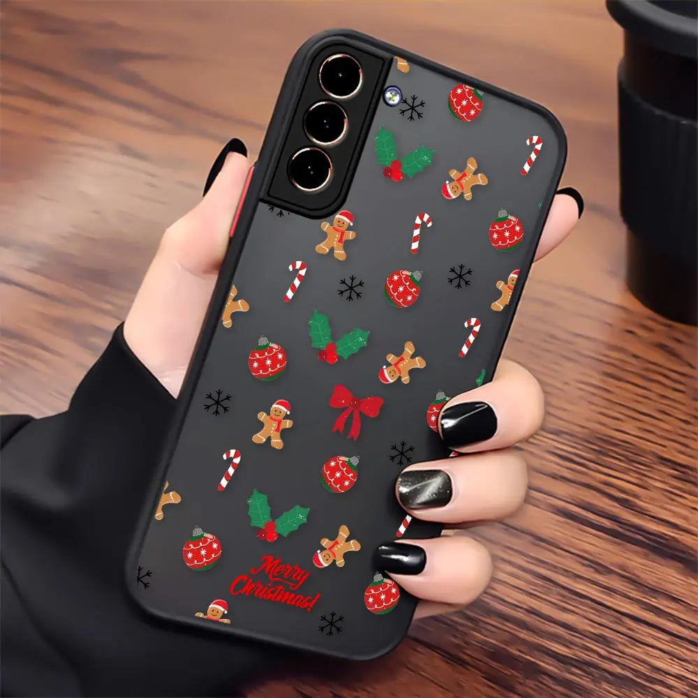 Süße Christmas Candy Handyhülle für Samsung S25