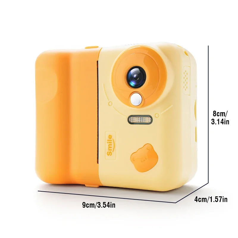 Kinder Digitalkamera Sofortdruck 1080P HD Mini Video Spielzeug