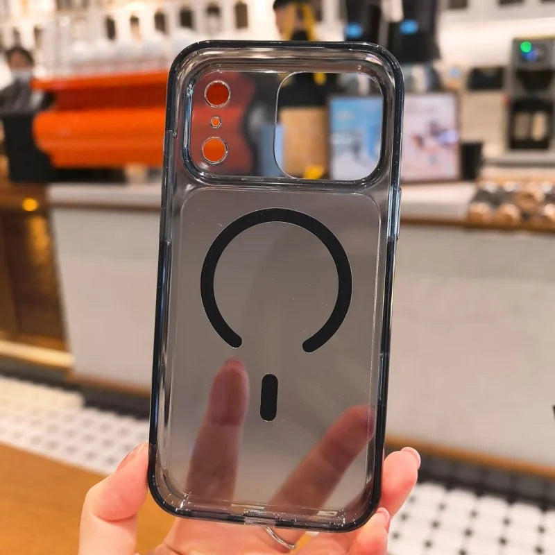 Matte Magnet-Hülle für iPhone 17 mit Kamerataste