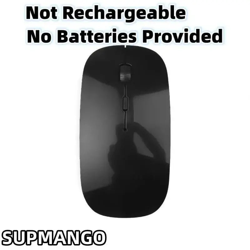 Ergonomische kabellose Gaming-Maus, leise, tragbar
