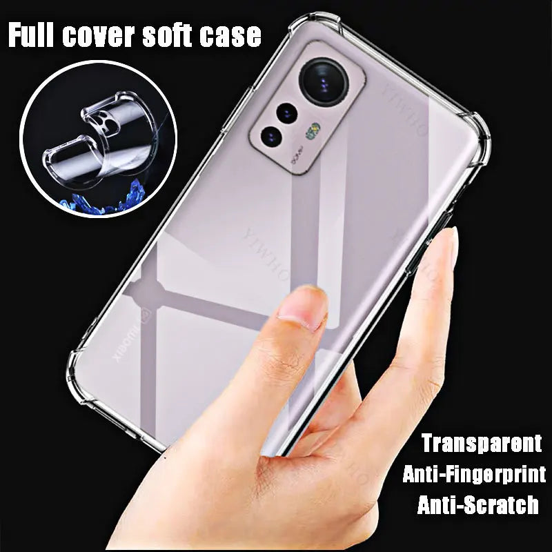 Xiaomi 12 TPU Klare Soft Hülle Transparent