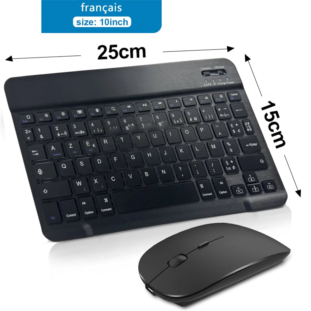 Bluetooth Tastatur Maus für Tablet & iPad