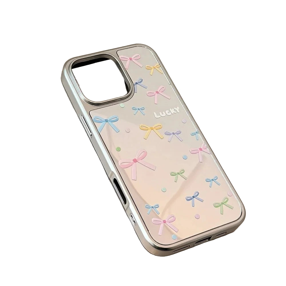 Bunte Schleifen Hülle für Samsung Galaxy S25