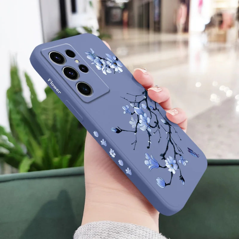 Blooming Orchid Case for Samsung Galaxy S25 Ultra