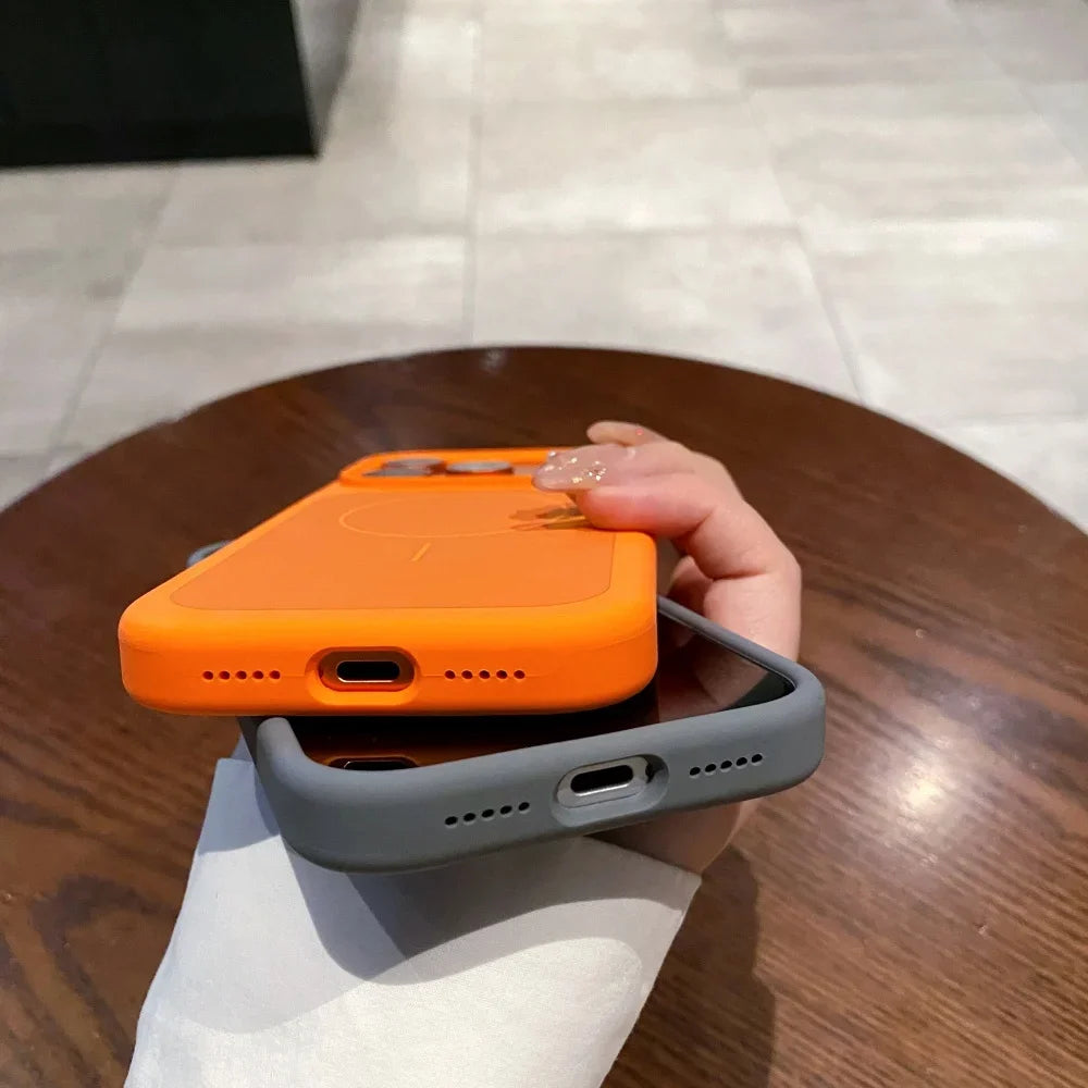 Flüssigsilikon Hülle für iPhone 17 Magsafe