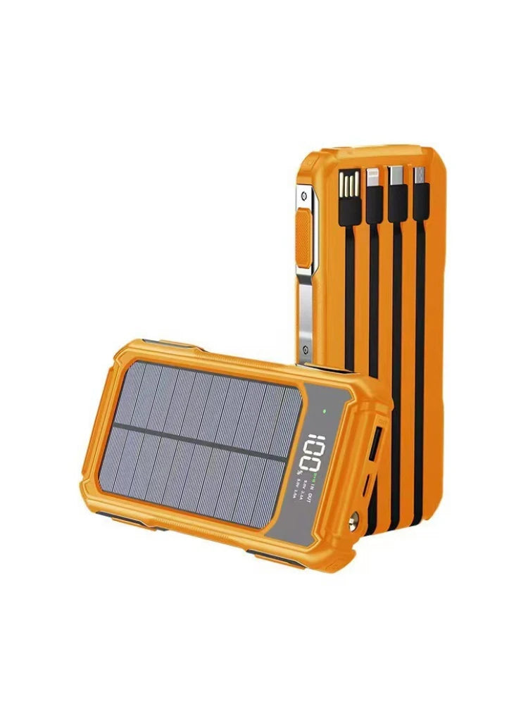 Solar Powerbank 20000mAh 4-fach USB Ladegerät
