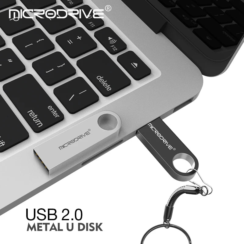 Metall USB 2.0 Flash Drive 128GB Speicherstick
