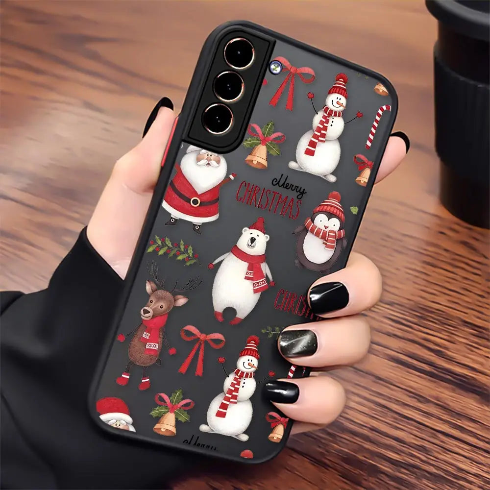 Süße Christmas Candy Handyhülle für Samsung S25