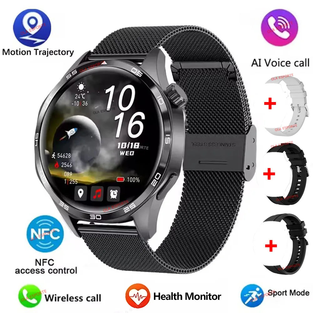 Watch 5 Pro GPS Smartwatch for Men with AMOLED Display