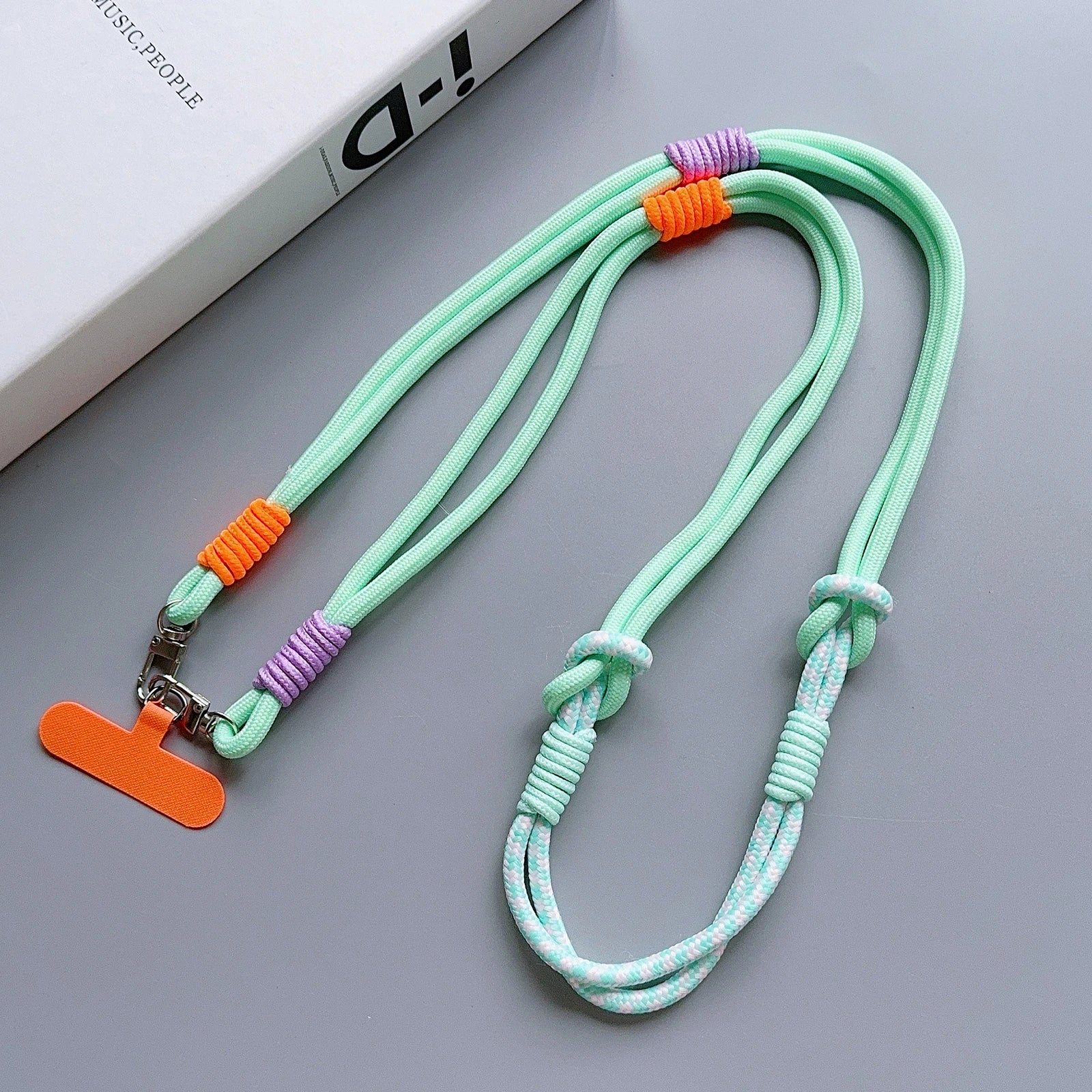 Personalisierter Trend Doppel-Farbiger Handy-Lanyard