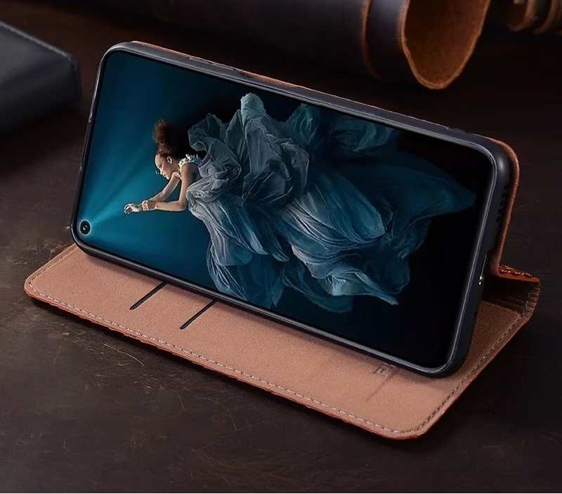 Echtleder Wallet Hülle für Google Pixel 10