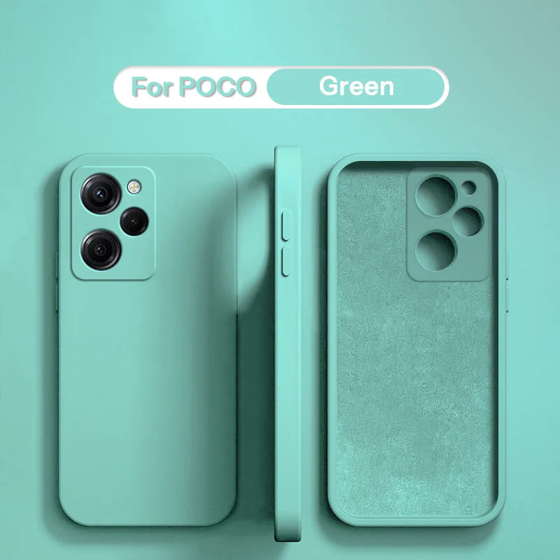 Flüssigsilikonhülle für POCO F-Serie