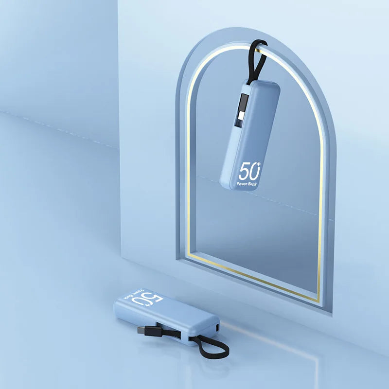 5000mAh Tragbare Powerbank mit Kabel