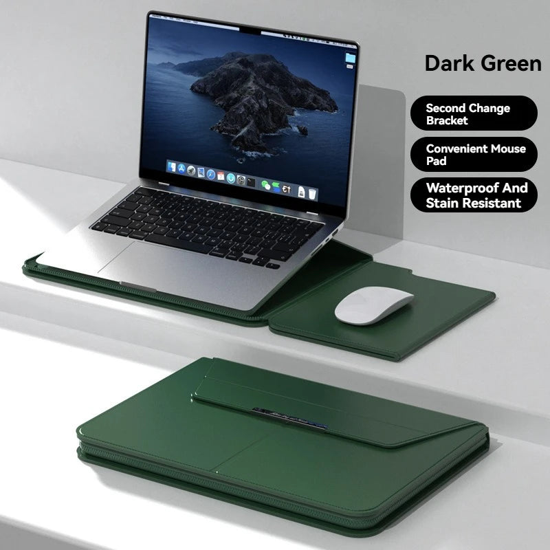 Personalisierte Leder-Laptophülle MacBook