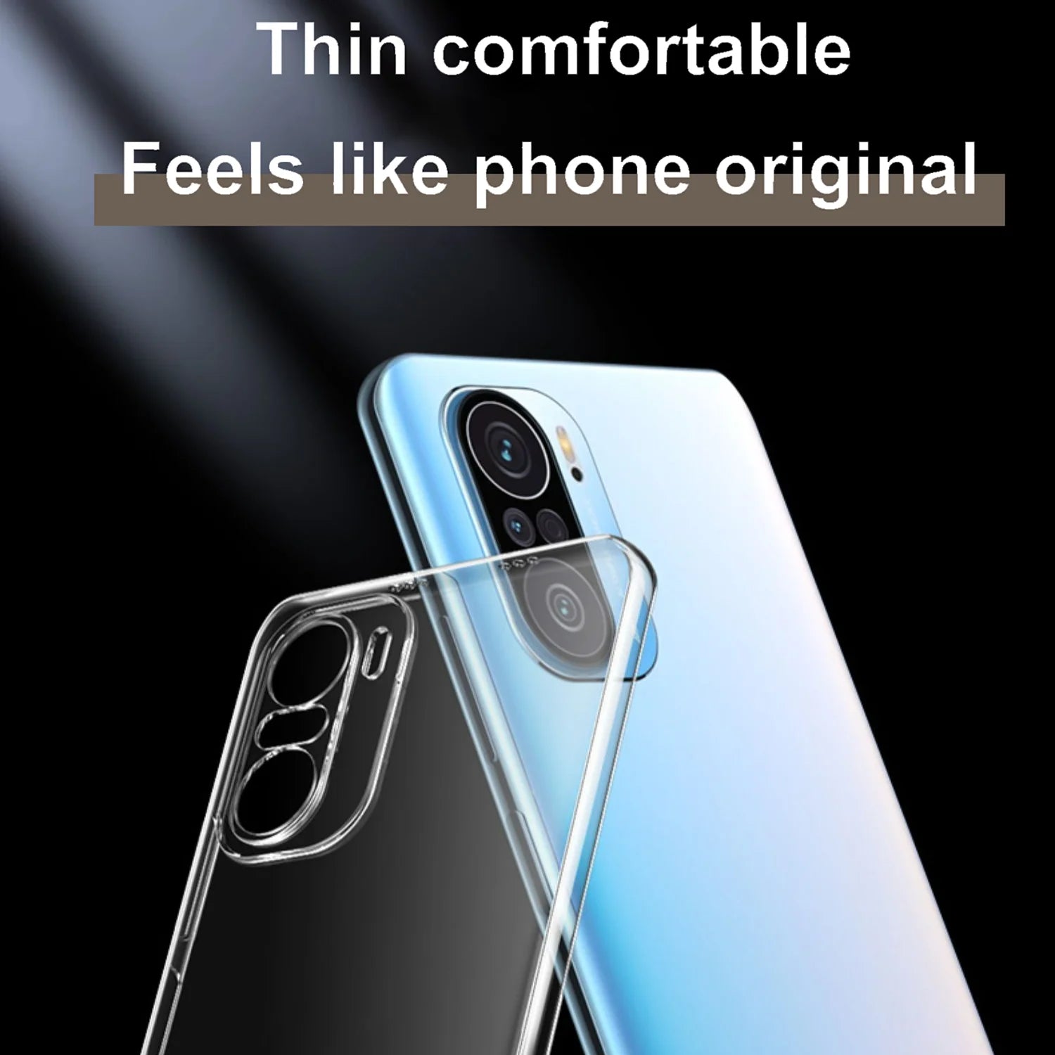 Transparente TPU-Hülle für Xiaomi Poco Serie