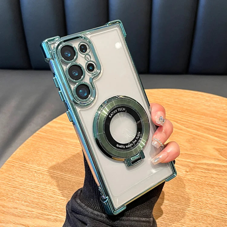 Luxury magnetic case for Samsung with stand