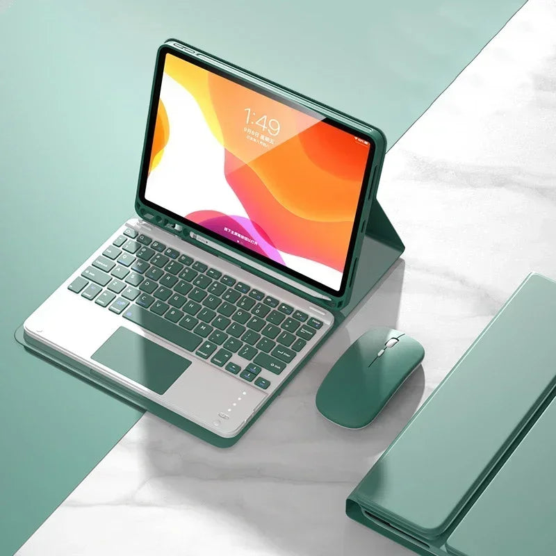 Tastatur Hülle mit Maus für iPad 11 Gen 11 Zoll 2025