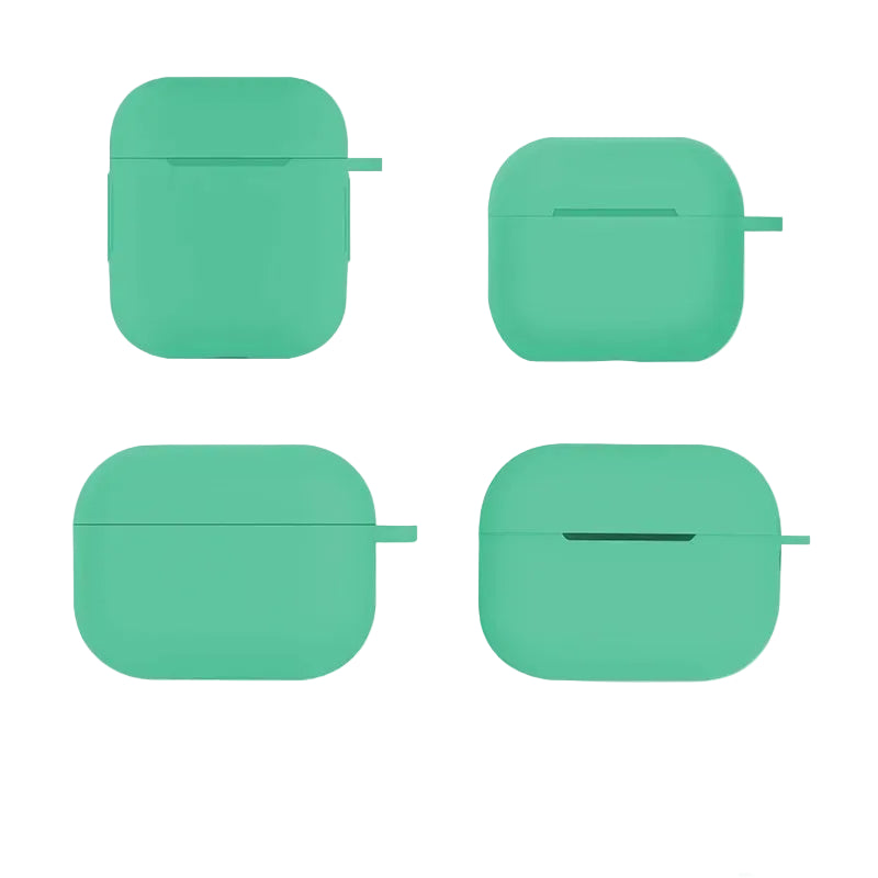 Rosa Silikon Airpods Hülle Schutzcase