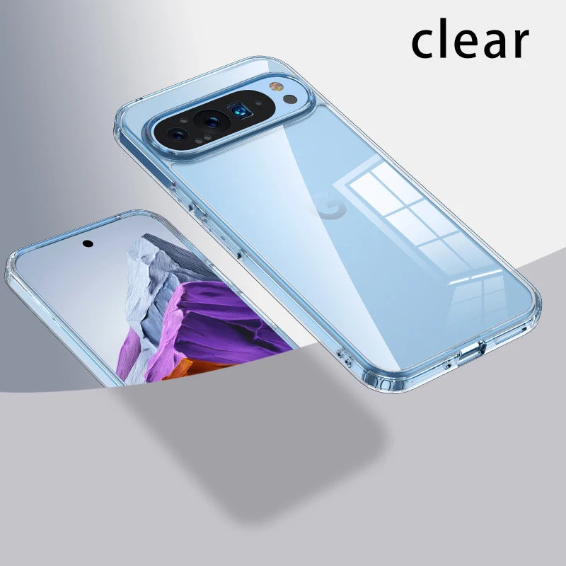 Magsafe Pixel Hülle Weiß & Klar