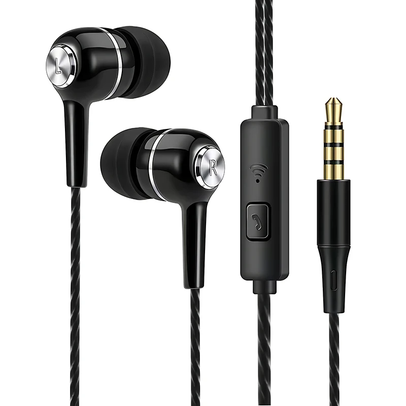 3,5mm In-Ear HiFi Bass Kopfhörer