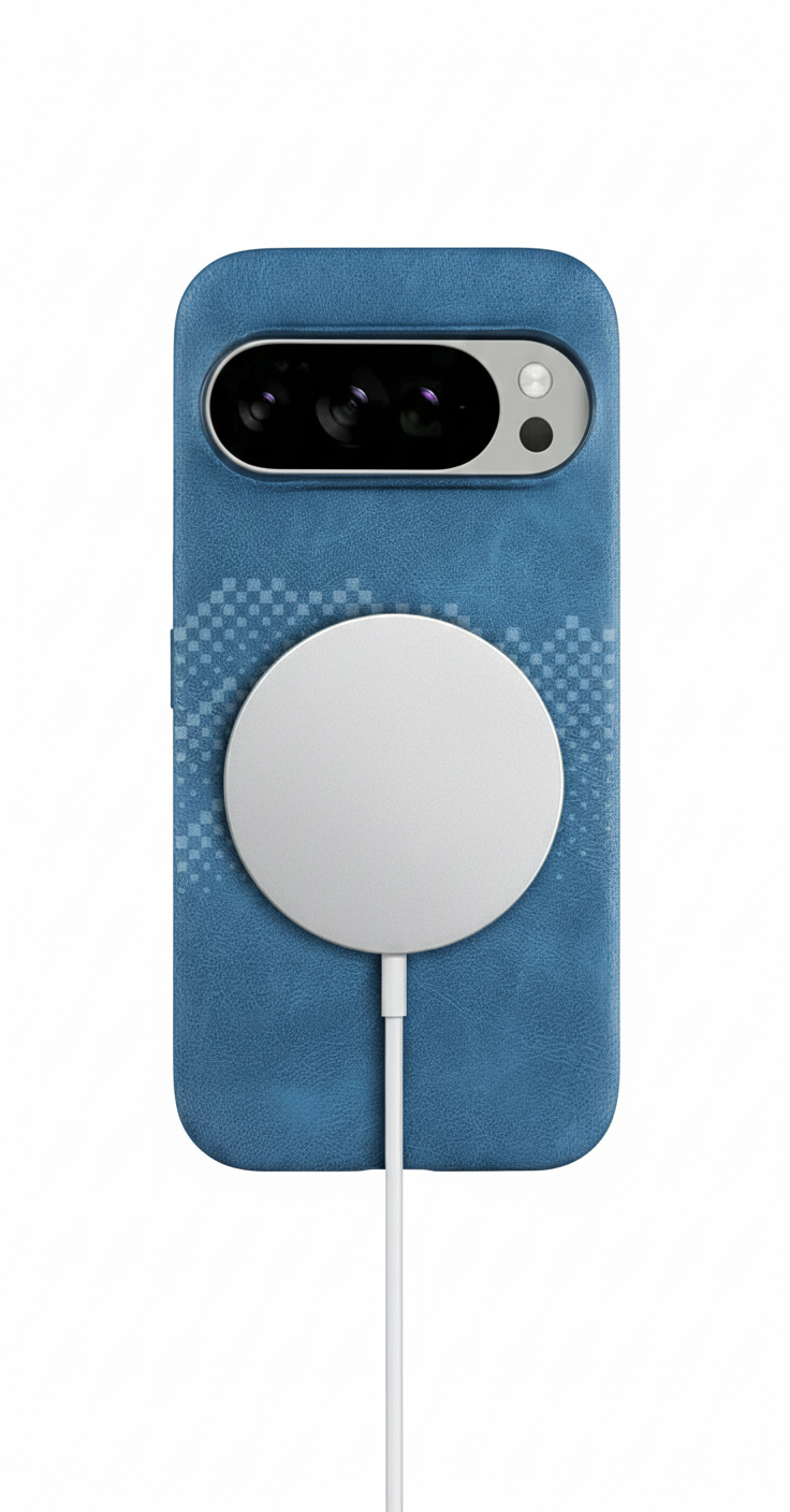 Premium Leder Magsafe Hülle für Google Pixel 10