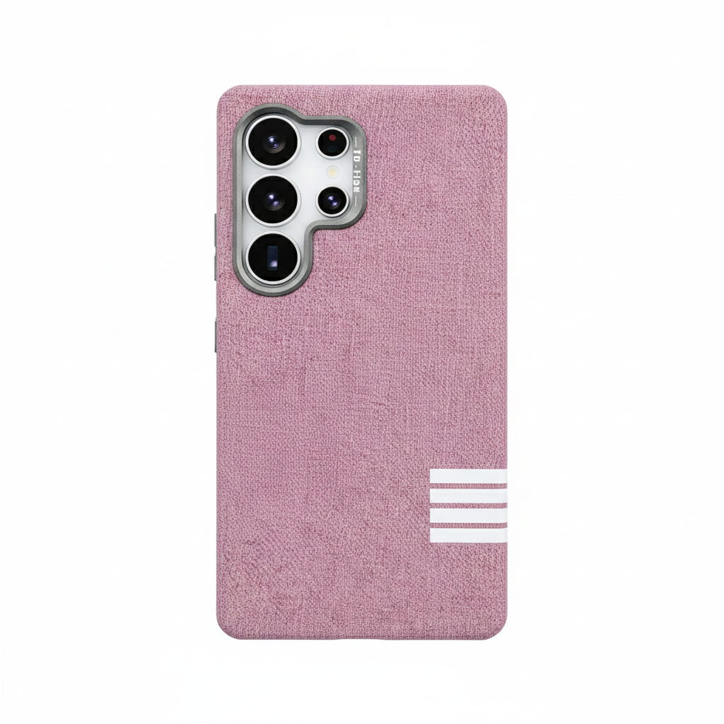 Luxury Linen Magnetic Case for Samsung S25