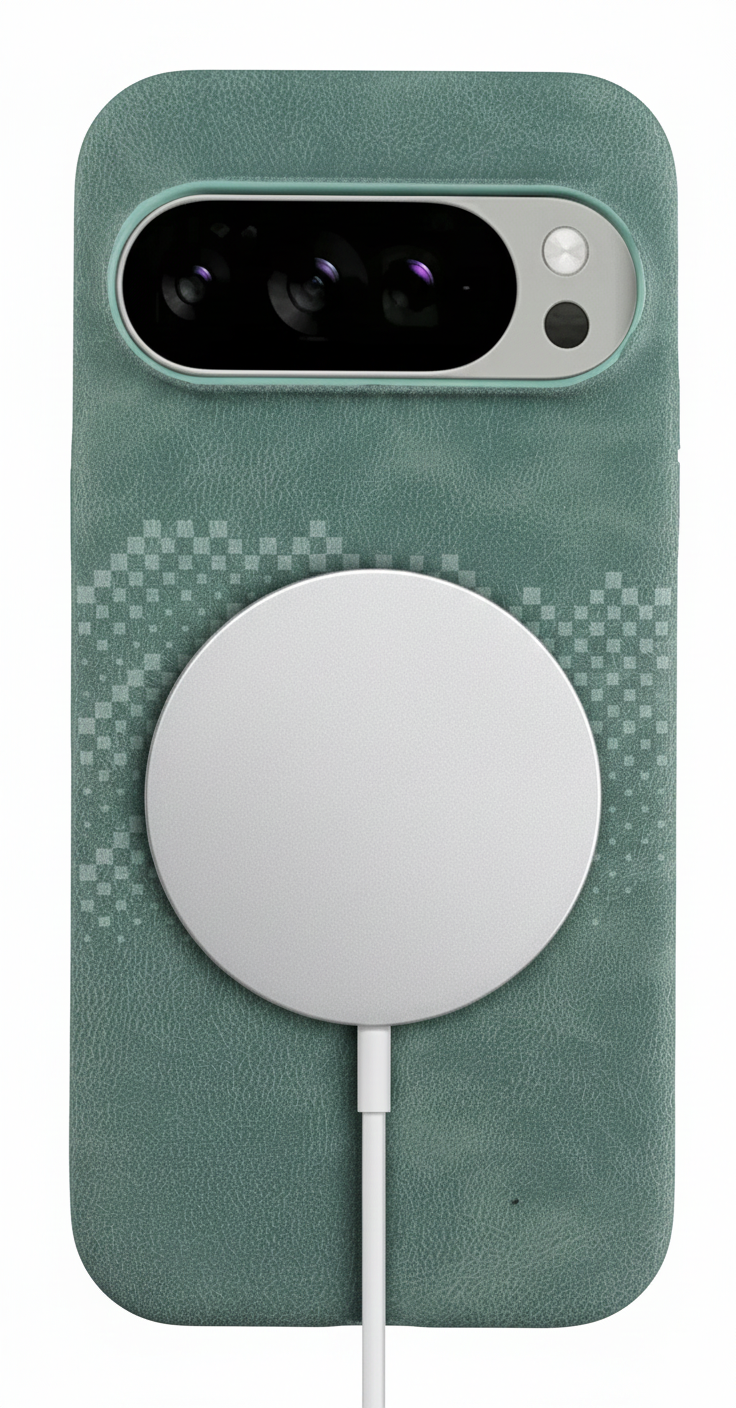 Premium Leder Magsafe Hülle für Google Pixel 10