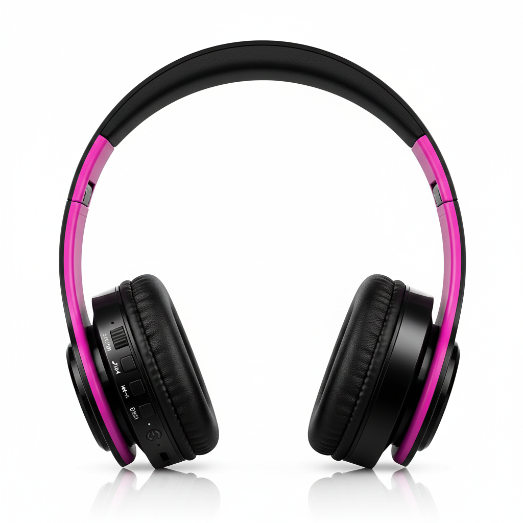 Casque Bluetooth sans fil pour filles