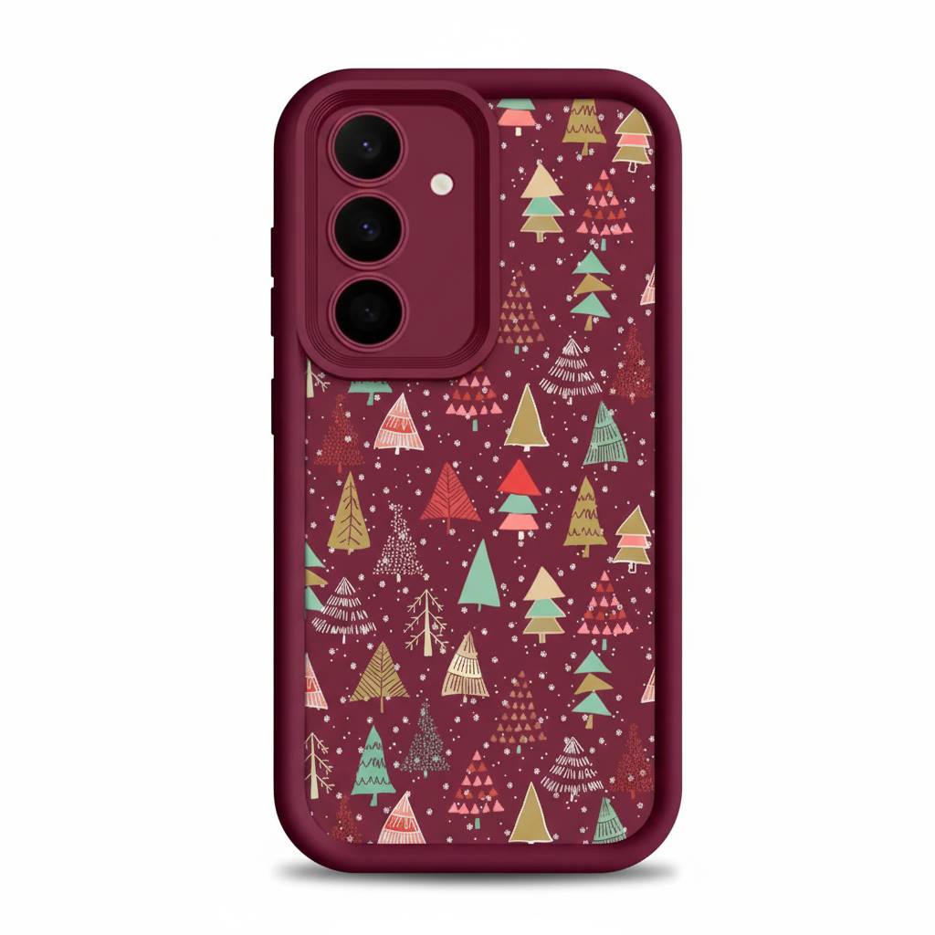 New Year's Eve Christmas Hat Phone Case for Samsung S25