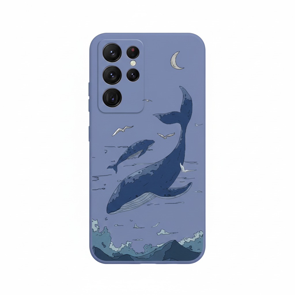 Fantasy Whale Case for Samsung Galaxy Models